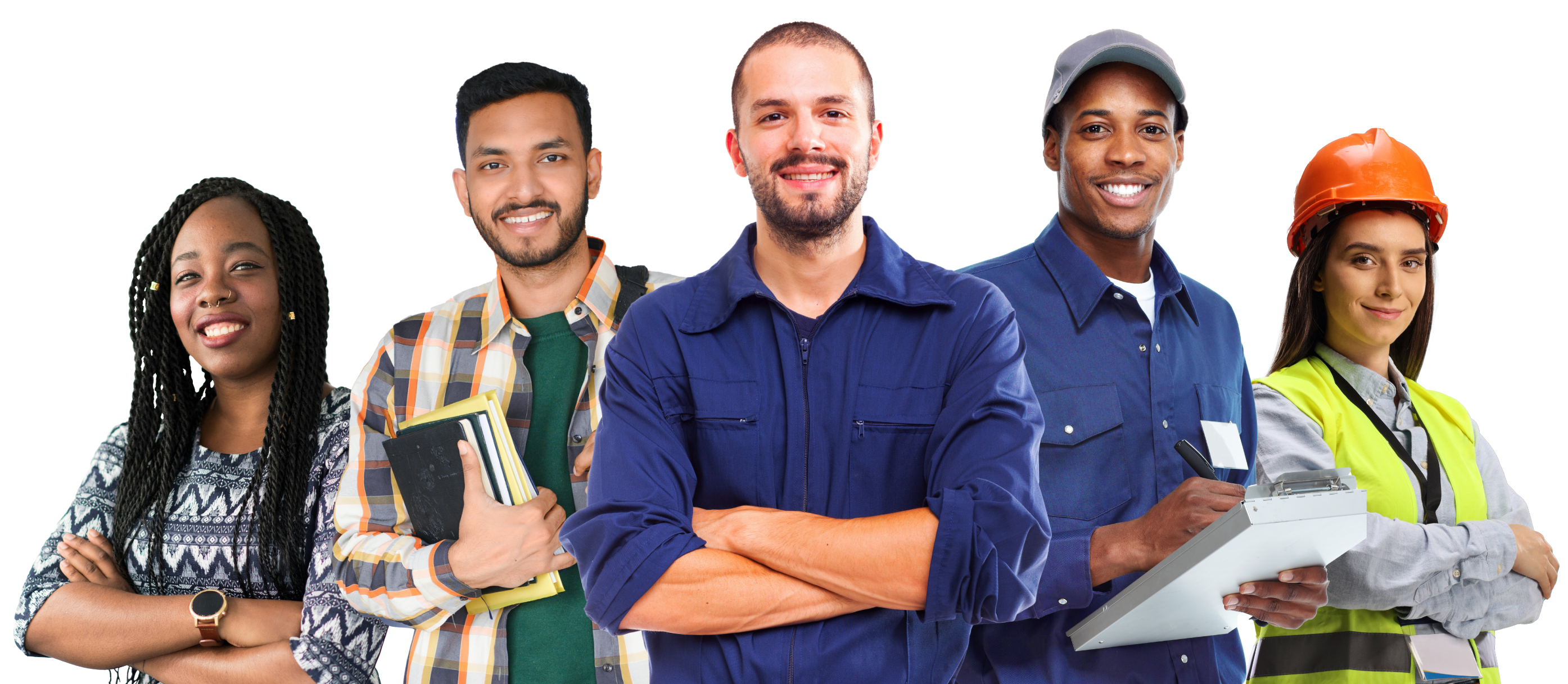 Group of diverse learners